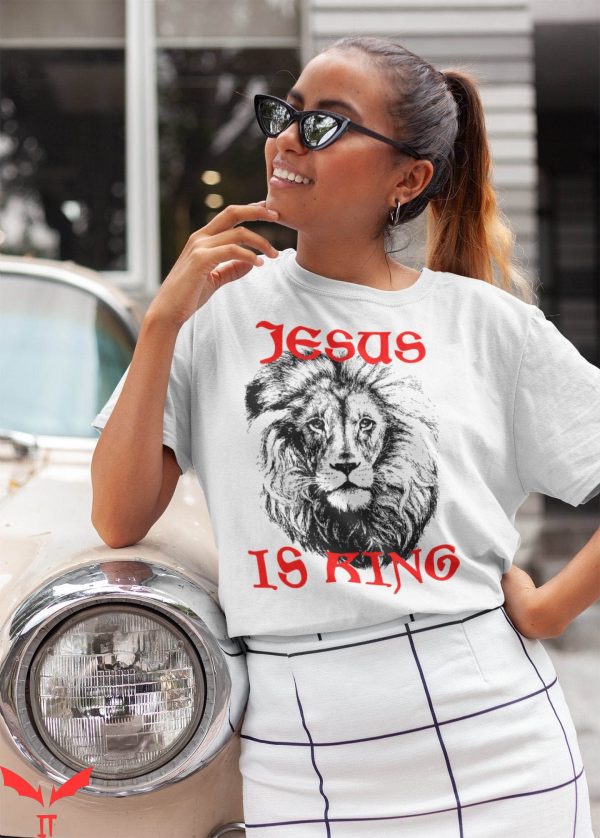 Jesus Is King T-Shirt Christian Aesthetic Faith Shirt