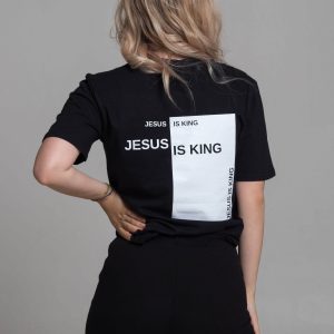 Jesus Is King T-Shirt Cool Design Christian Faith Bible