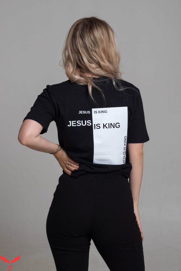 Jesus Is King T-Shirt Cool Design Christian Faith Bible