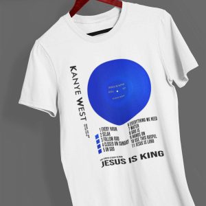 Jesus Is King T-Shirt Kanye West Classic Graphic Tee Shirt
