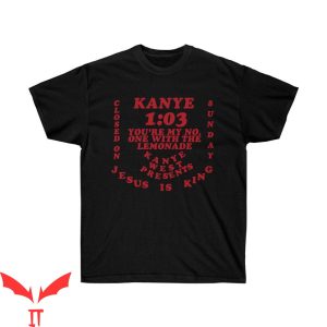 Jesus Is King T-Shirt Kanye West Sunday Service Inspired