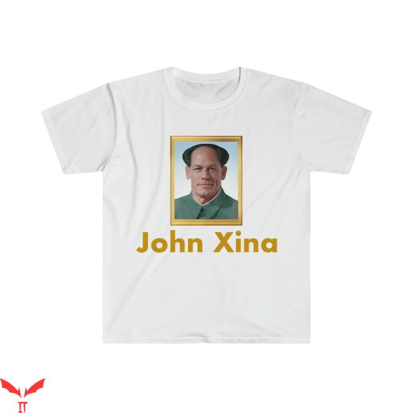 John Cena Mario T-Shirt John Cena John Xina WWE Funny Parody