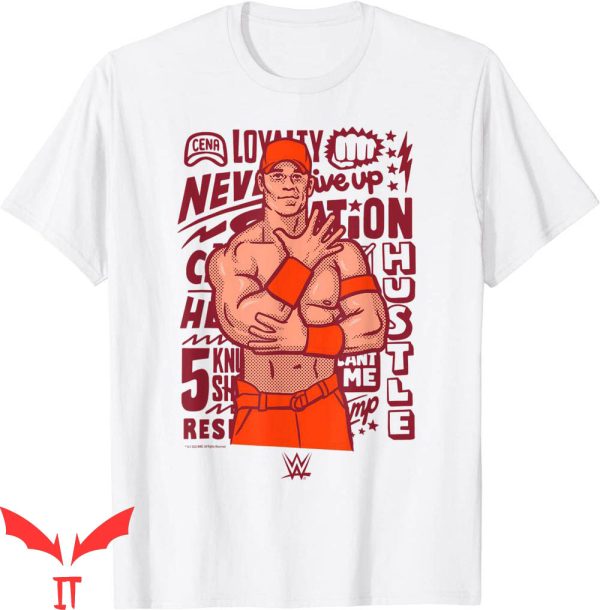 John Cena Mario T-Shirt WWE John Cena You Can’t See Me Tee
