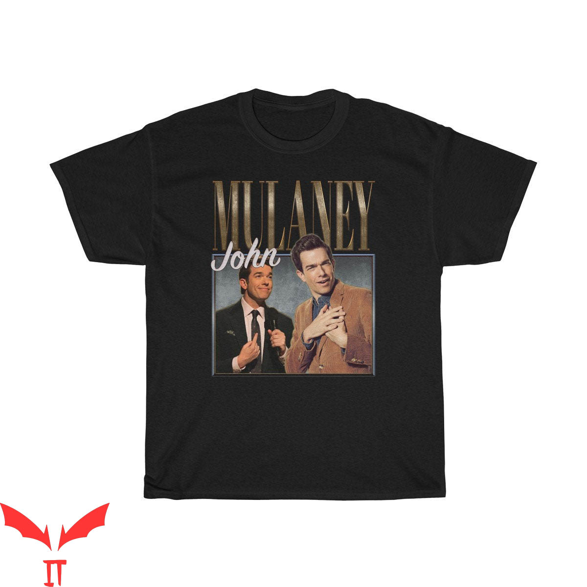 John Mulaney T-Shirt Retro Stand Up Comedian Tee Shirt