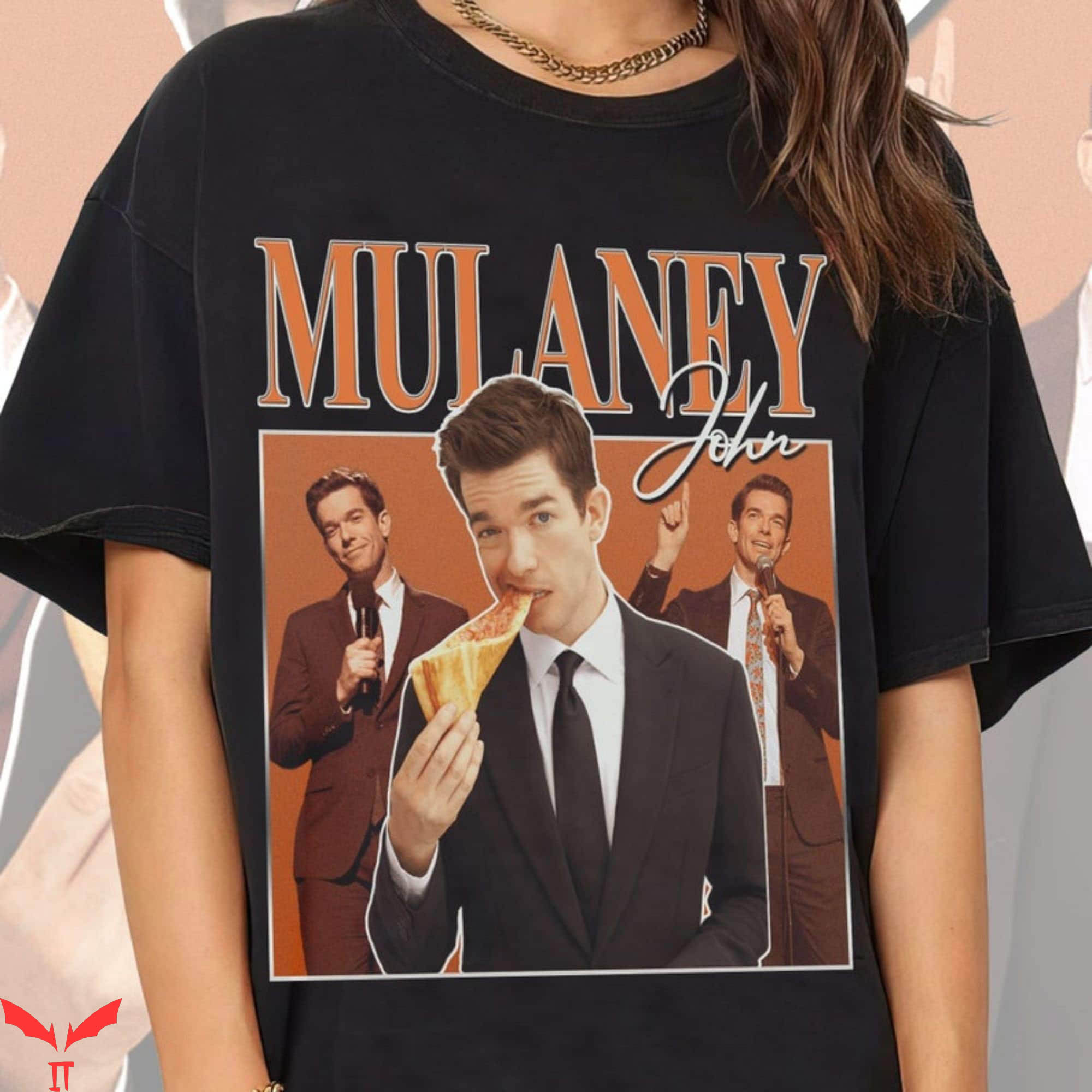 John Mulaney T-Shirt Vintage 90s Style Trendy Tee Shirt