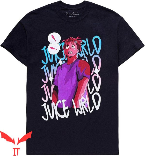 Juice Wrld No T-Shirt Hot Topic Juice Wrld Anime Portrait