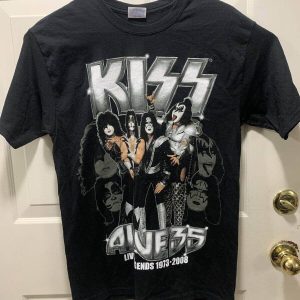 Kiss Vintage T-Shirt Kiss Alive Legends World 2008 T-Shirt