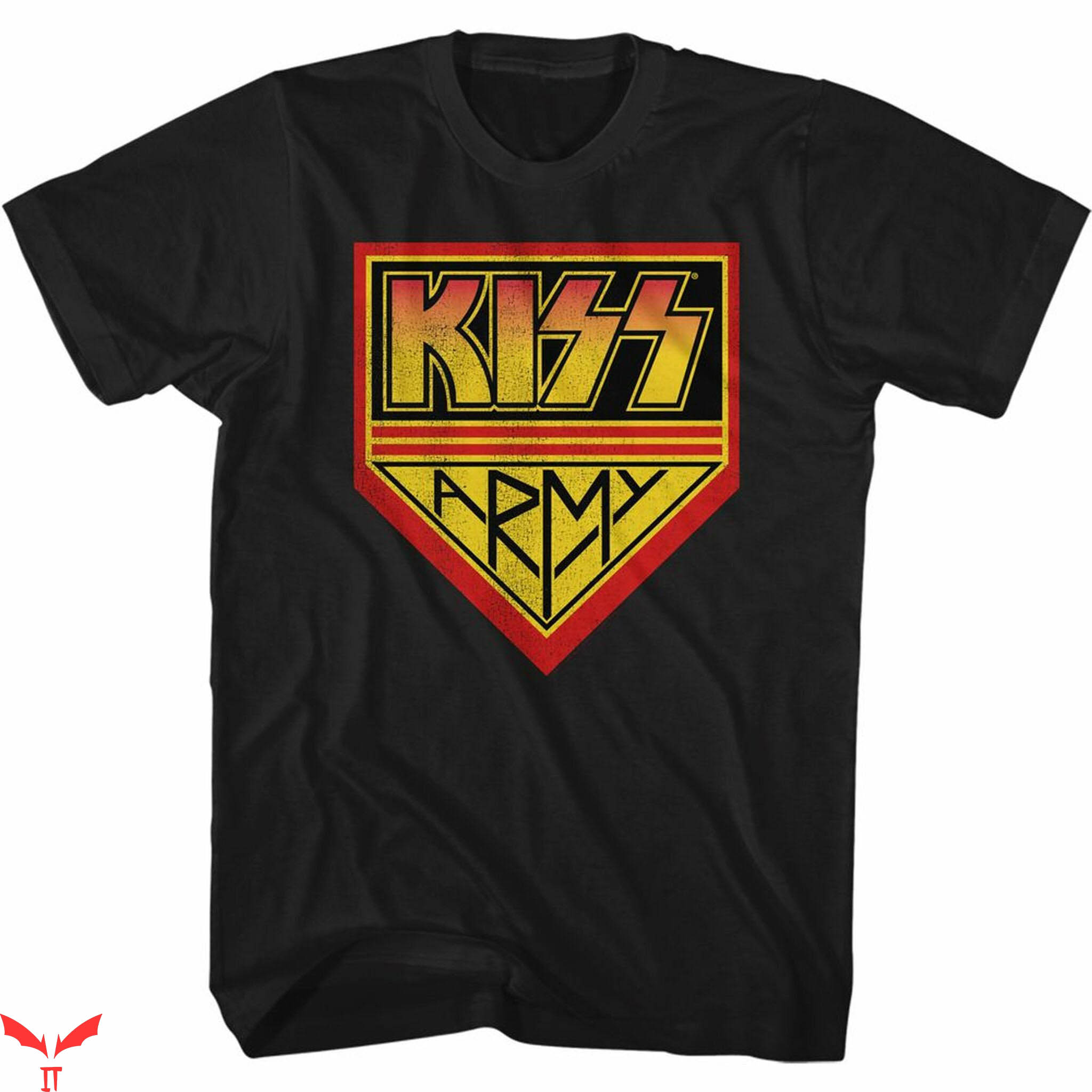 Kiss Vintage T-Shirt Kiss Army T-Shirt