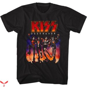 Kiss Vintage T-Shirt Kiss Destroyer T-Shirt