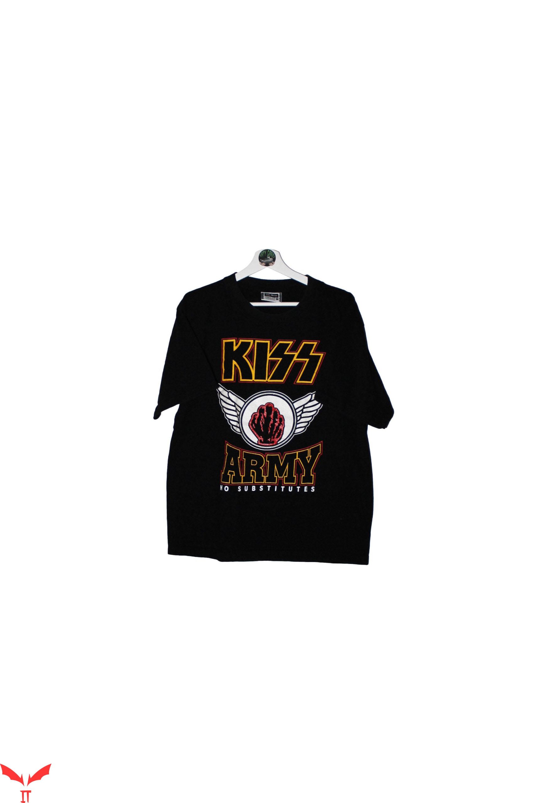 Kiss Vintage T-Shirt Vintage Kiss Army Destroyer 1996 Tour