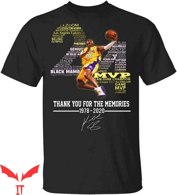 Kobe Bryant Vintage T-Shirt Legends Never Die Kobe-Bryant