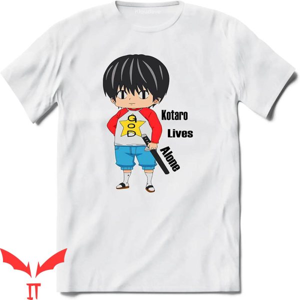 Kotaro God T-Shirt Kotaro Lives Alone Manga Anime Cosplay