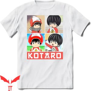 Kotaro God T-Shirt Kotaro Lives Alone Manga Anime Style