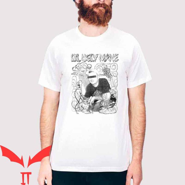 Lil Ugly Mane T-Shirt Cool Art Graphic Trendy Style Tee