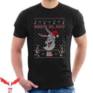 Looney Tunes Vintage T-Shirt Christmas Bugs Bunny What’s Up