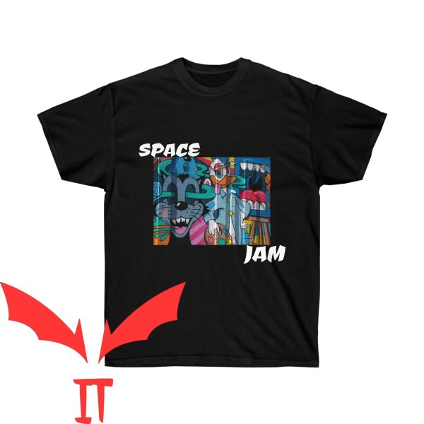 Looney Tunes Vintage T-Shirt Space Jam Funny Cartoon Shirt