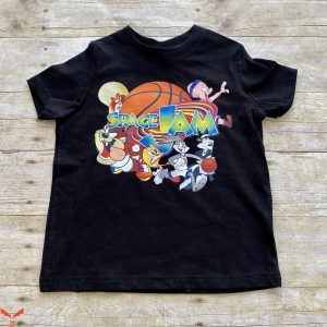Looney Tunes Vintage T-Shirt Space Jam Trendy Cartoon Funny