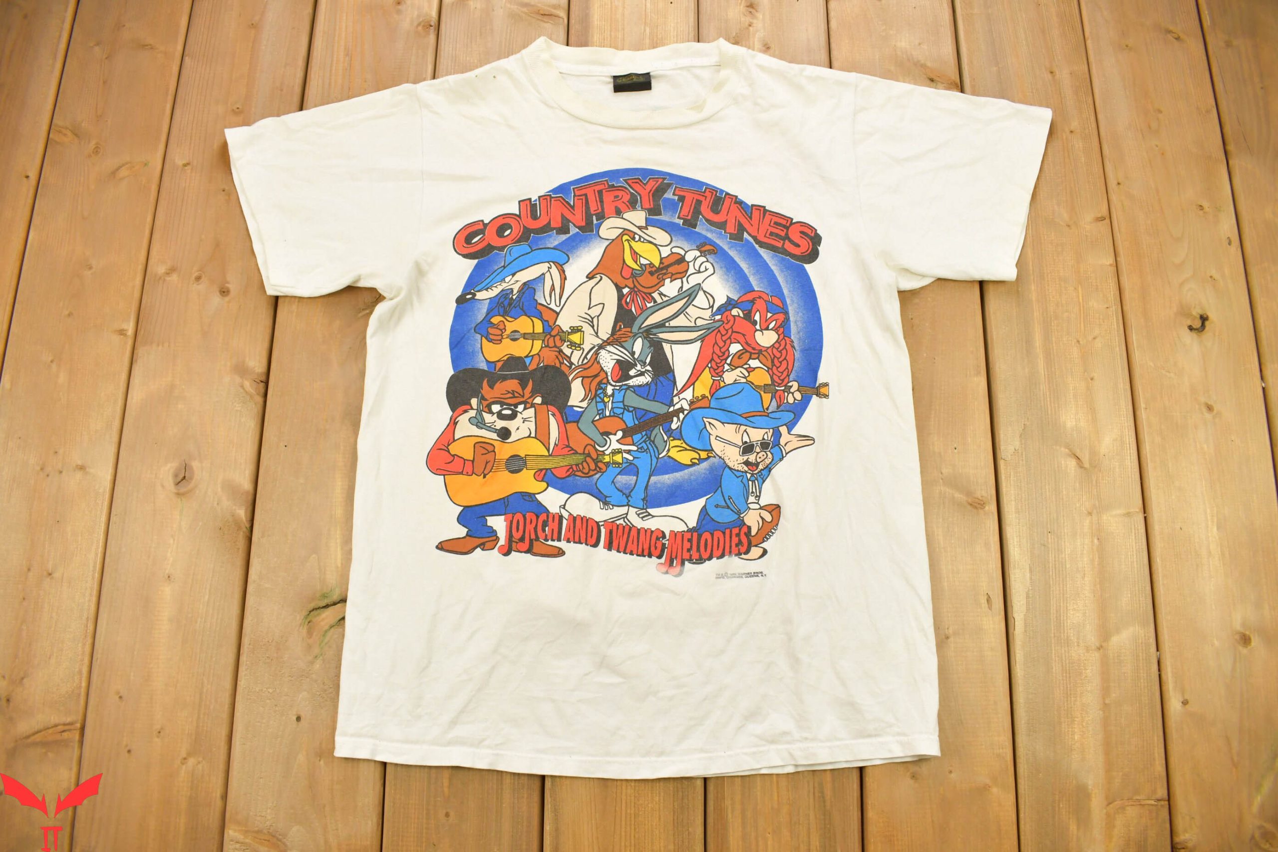 Looney Tunes Vintage T-Shirt Vintage 1992 Country Tunes