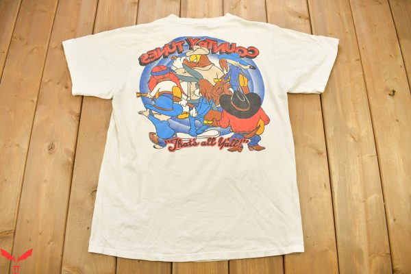 Looney Tunes Vintage T-Shirt Vintage 1992 Country Tunes
