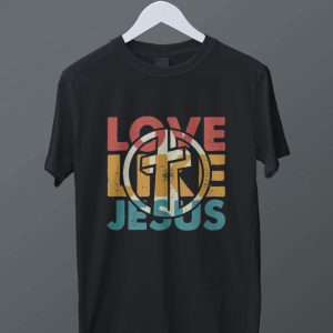 Love Like Jesus T-Shirt Christian Symbol Jesus Faith Shirt