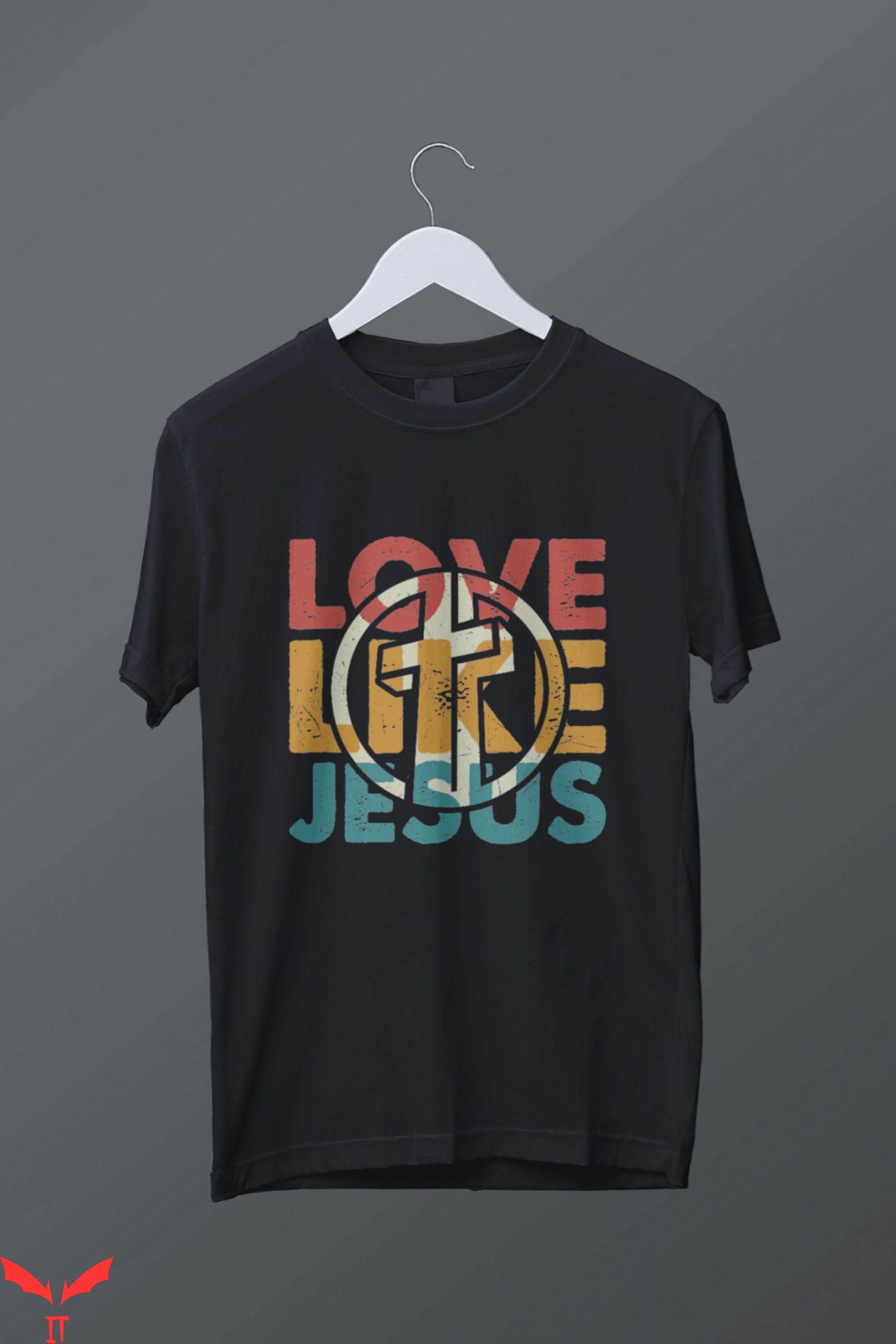 Love Like Jesus T-Shirt Christian Symbol Jesus Faith Shirt