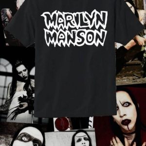 Marilyn Manson Vintage T-Shirt American Rock Musician Tee