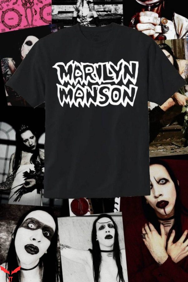 Marilyn Manson Vintage T-Shirt American Rock Musician Tee