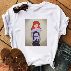 Marilyn Manson Vintage T-Shirt Princess Ariel Funny Rock Tee