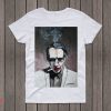 Marilyn Manson Vintage T-Shirt Red Lips Rock Heavy Metal Tee