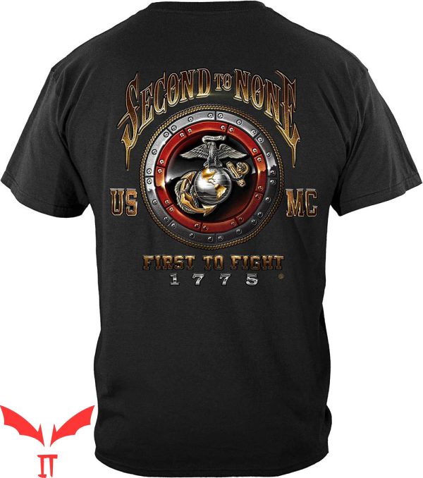 Marine Poolee T-Shirt Marine Corps Funny Graphic Trendy