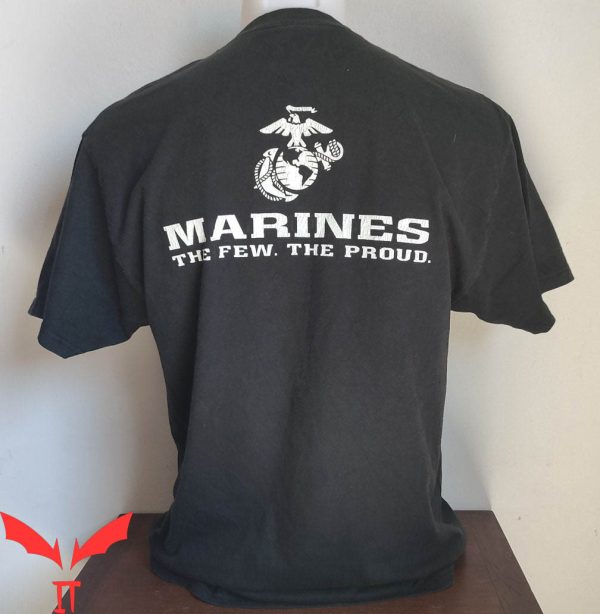 Marine Poolee T-Shirt Marines The Few The Proud Cool Design