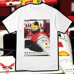Marlboro T-Shirt Ayrton Senna F1 80s 90s Ferrari Vintage