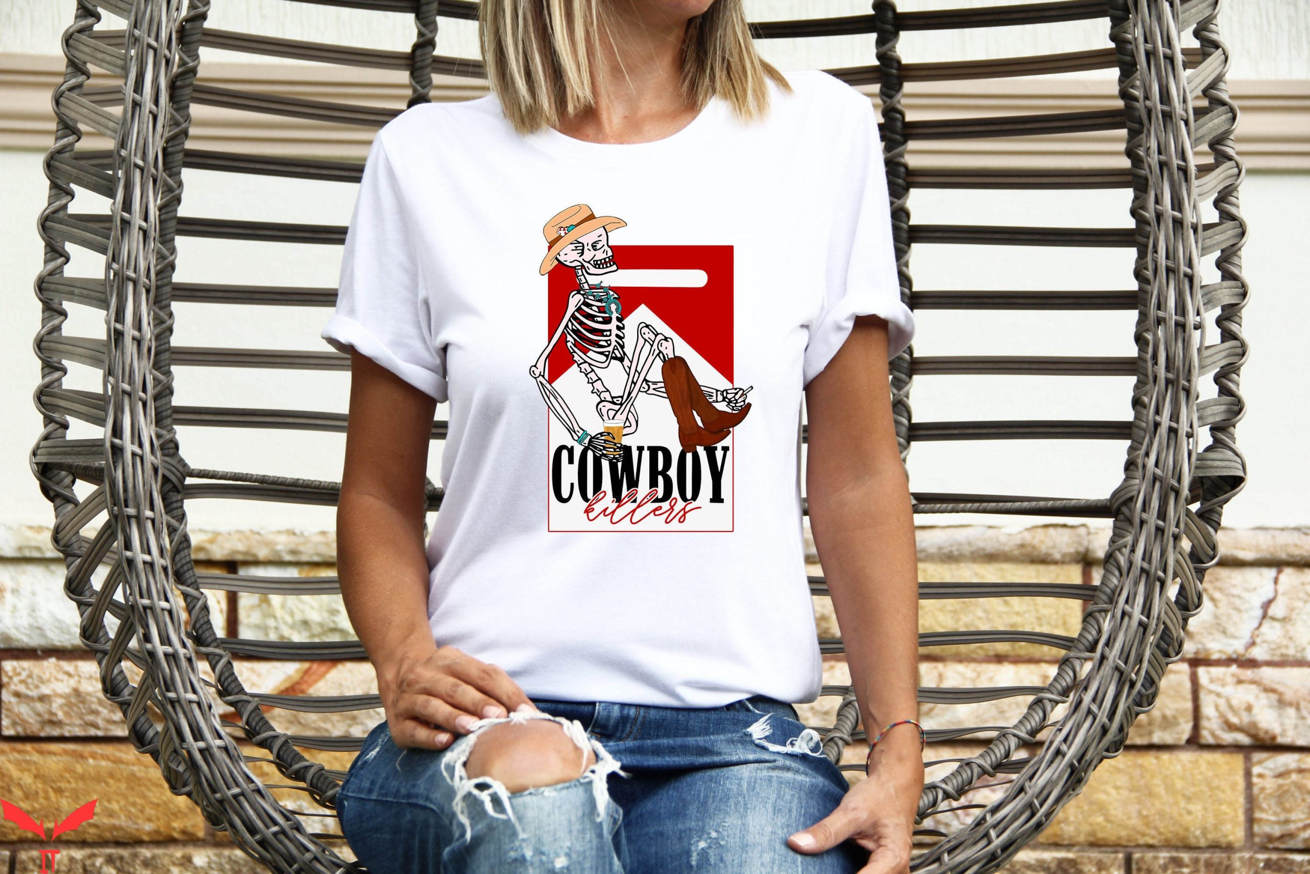 Marlboro T-Shirt Cowboy Killer Country Western Vintage Tee
