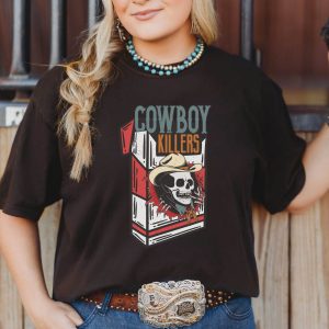 Marlboro T-Shirt Cowboy Killer Skeleton Marlboro Western