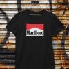 Marlboro T-Shirt Logo Trendy Funky Coloured Tee Shirt