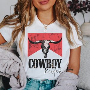 Marlboro T-Shirt Longhorn Cowboy Killer Marlboro Trendy