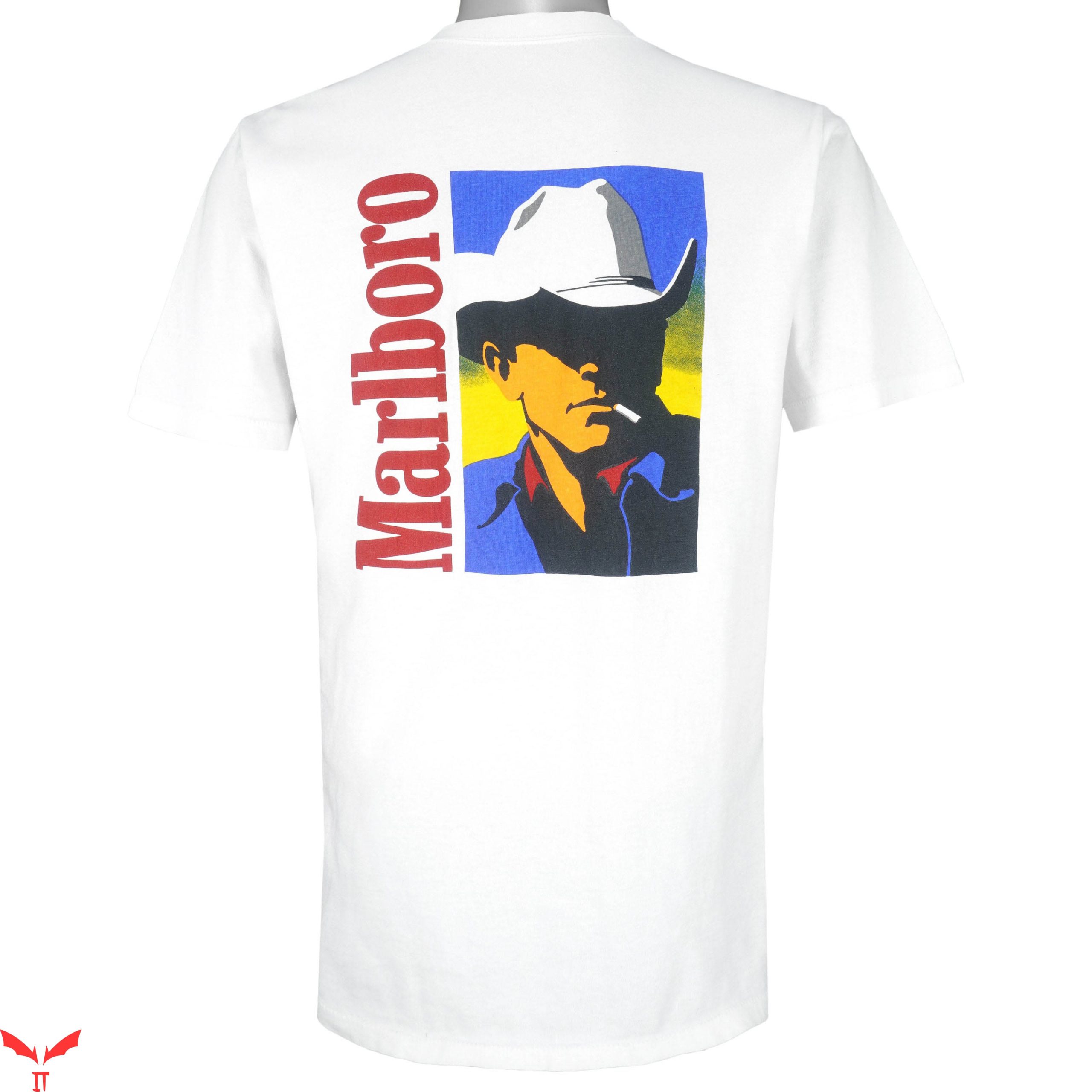 Marlboro T-Shirt Vintage Marlboro Cowboy 1990s Trendy