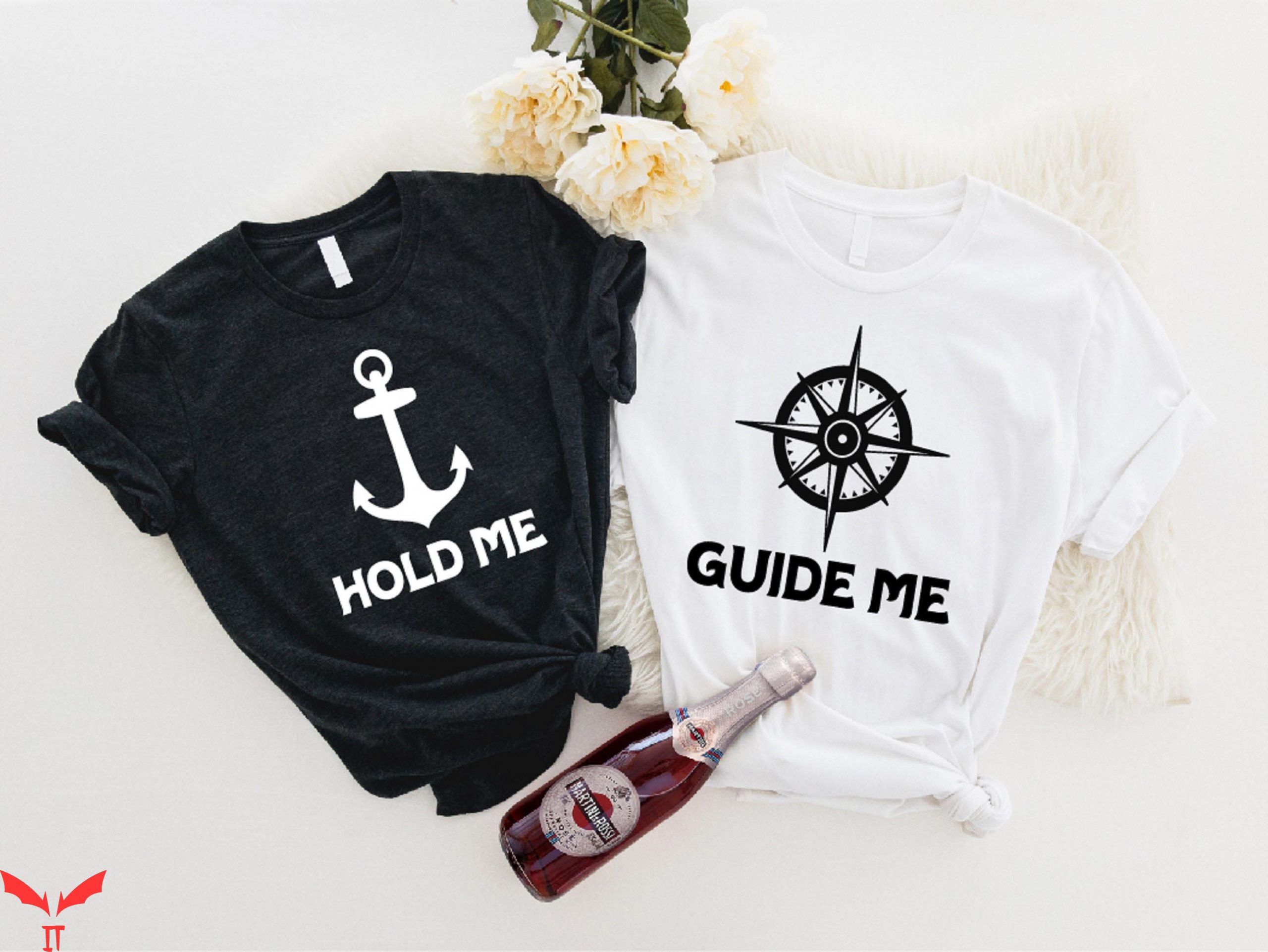 Matching Husband And Wife T-Shirt Hold Me Guide Me Shirt