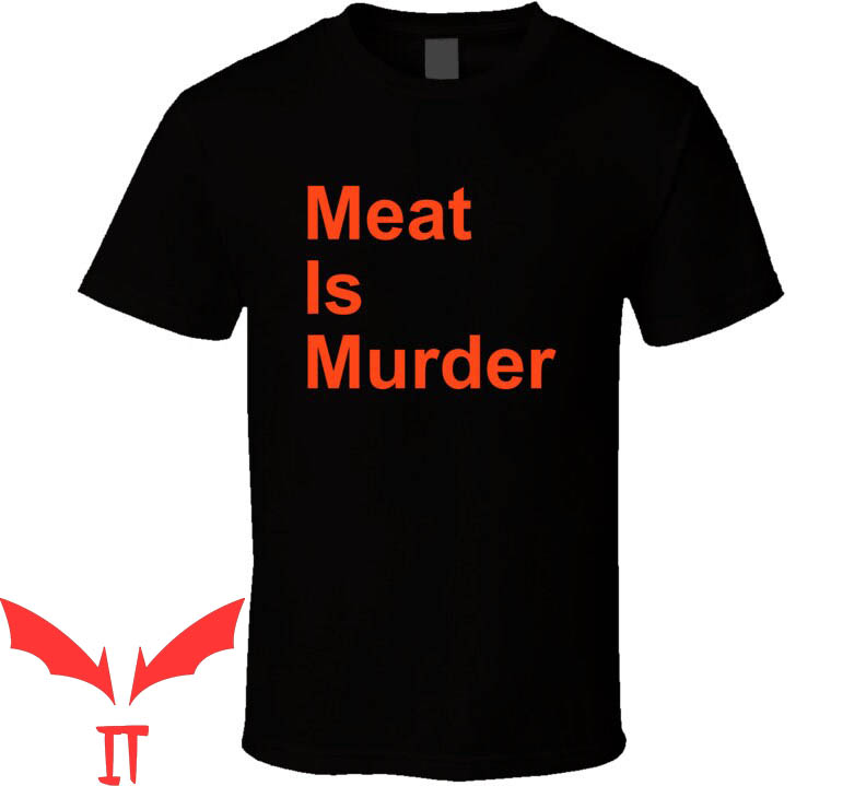 Meat Is Murder T-Shirt Trendy Meme Funny Style Tee Shirt