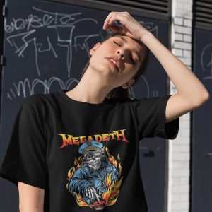 Megadeth Vintage T-Shirt Holy Wars Symphony Of Destruction