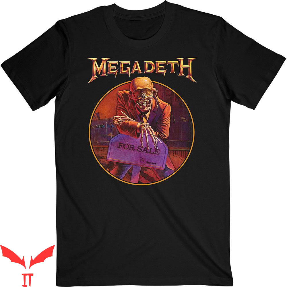 Megadeth Vintage T-Shirt Megadeth Peace Sells Shirt