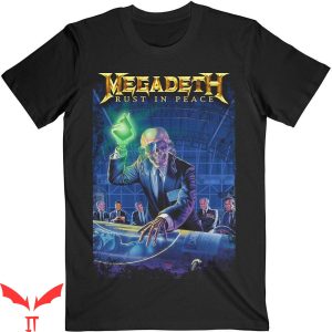 Megadeth Vintage T-Shirt Megadeth Rust In Peace 30th