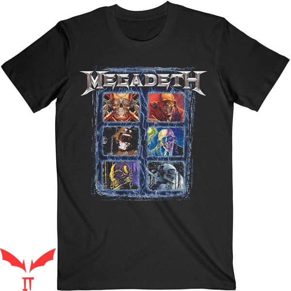 Megadeth Vintage T-Shirt Megadeth Vic Head Grip T-Shirt