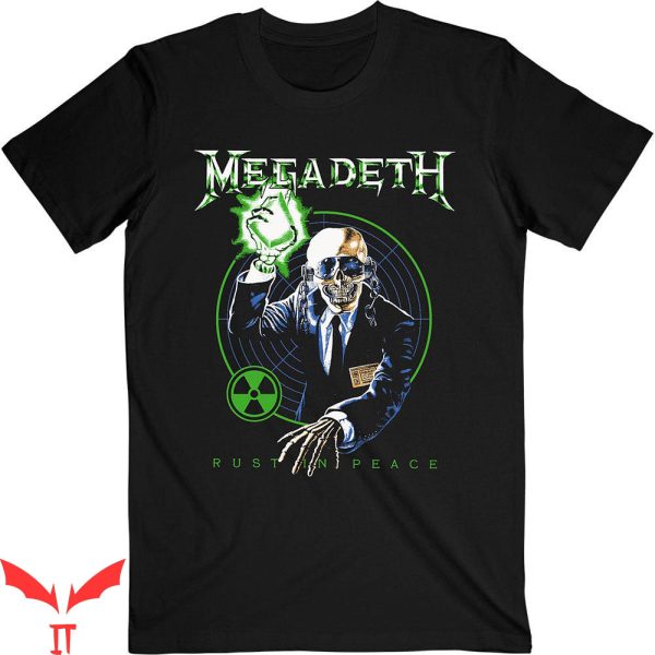 Megadeth Vintage T-Shirt Megadeth Vic Target RIP T-Shirt