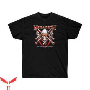 Megadeth Vintage T-Shirt Metal Hard Rock Megadeth T-Shirt