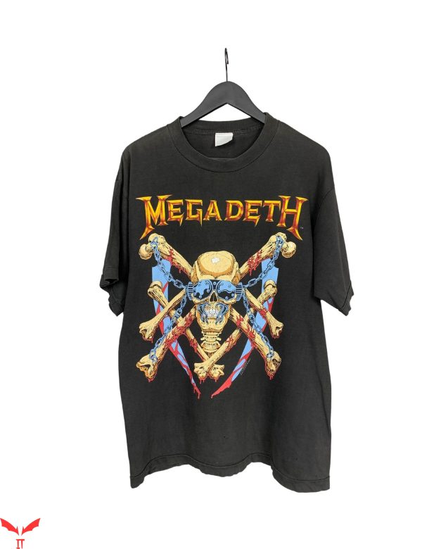Megadeth Vintage T-Shirt Rattlehead Metal Metallica T-shirt
