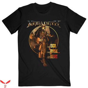 Megadeth Vintage T-Shirt The Sick The Dying And The Dead