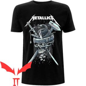 Metallica And Justice For All T-shirt History White Logo