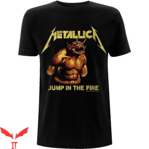 Metallica And Justice For All T-shirt Jump In The Fire