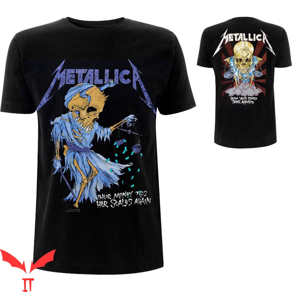 Metallica And Justice For All T-shirt Metallica Doris